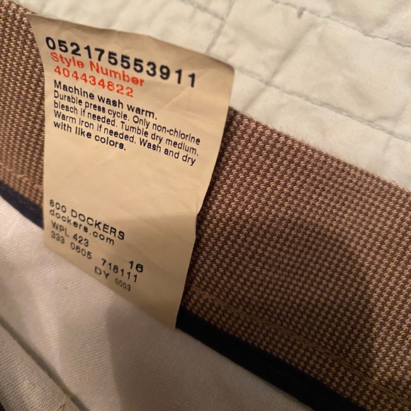 Dockers individual fit pants nwt - Picture 7 of 7